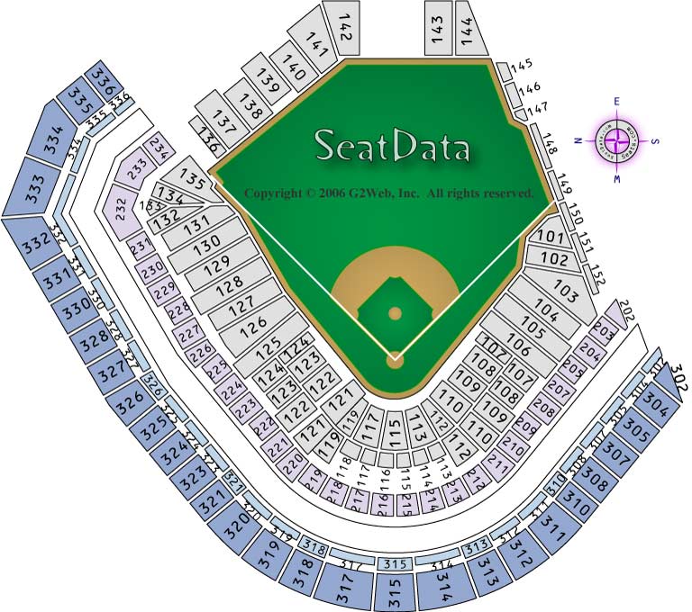 Oracle Park Seating Chart